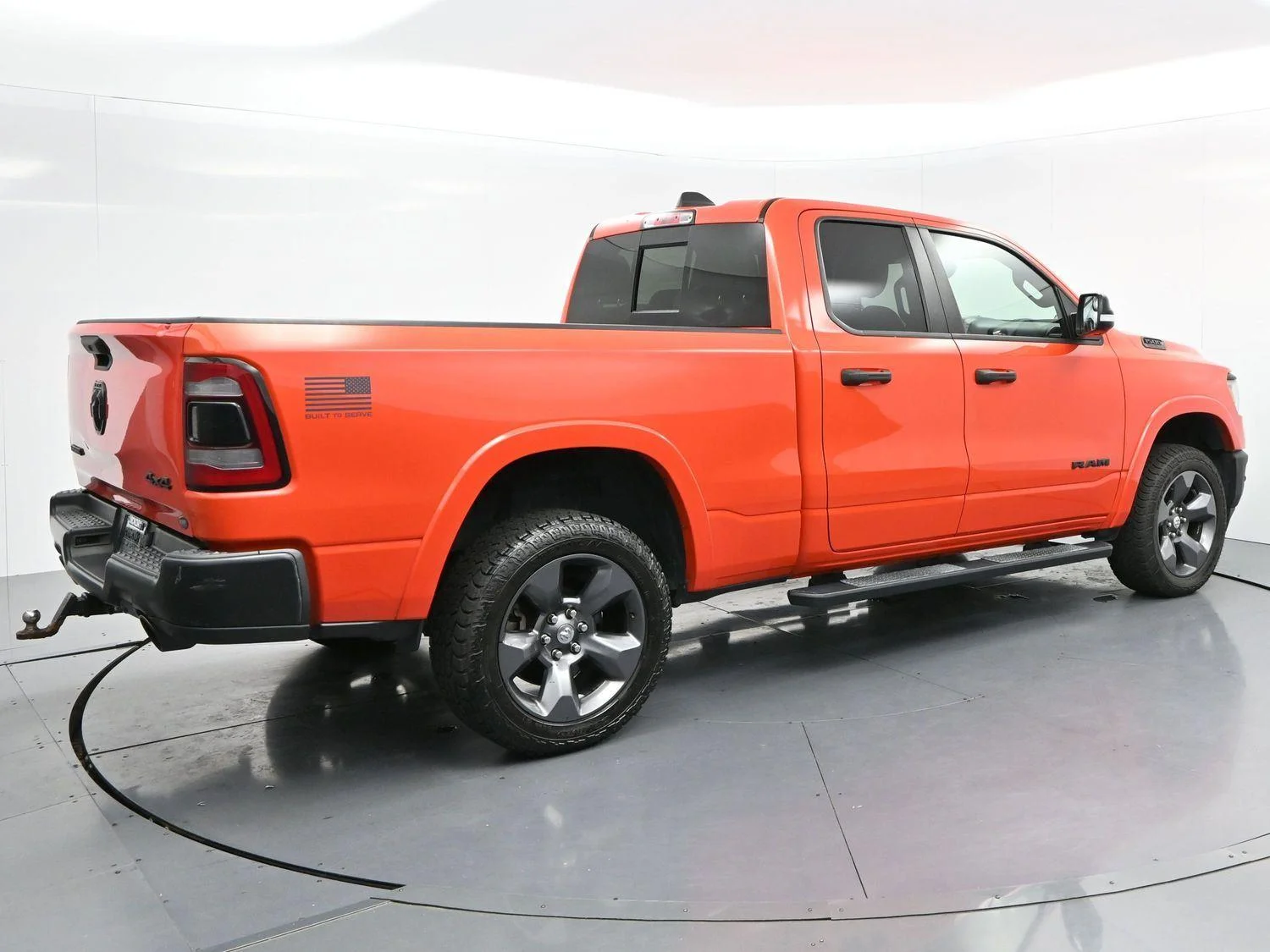 Used 2021 Spitfire Orange Clearcoat Ram Big Horn image 7