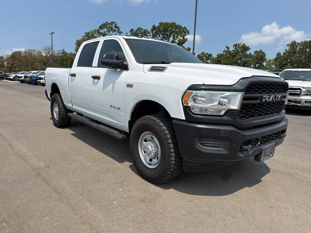 Used 2022 Bright White Clearcoat Ram Tradesman image 2
