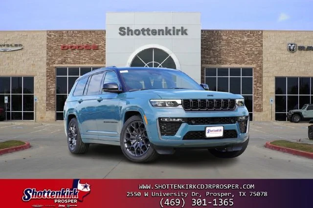New 2027 Steel Blue Jeep Summit image 1