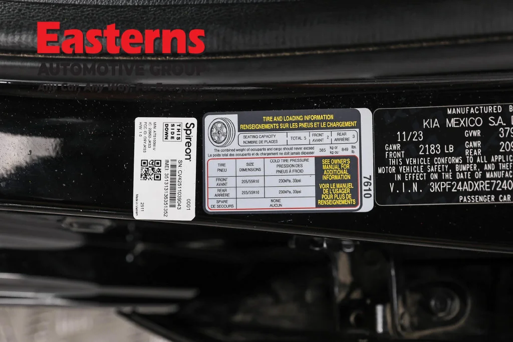 Used 2024 Black Kia LXS image 35