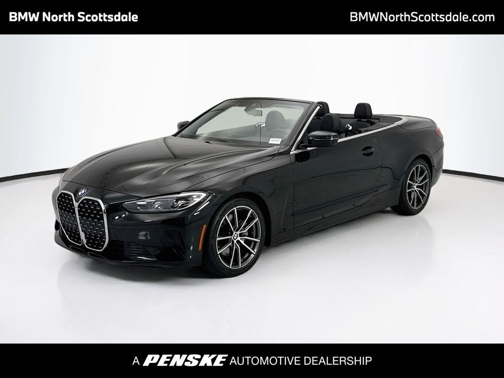 Certified Used 2024 Jet Black BMW 430i image 1
