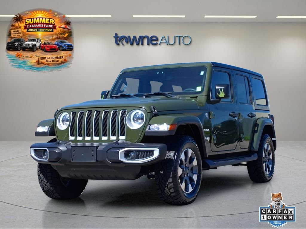 Used 2023 Green Jeep Sahara image 1