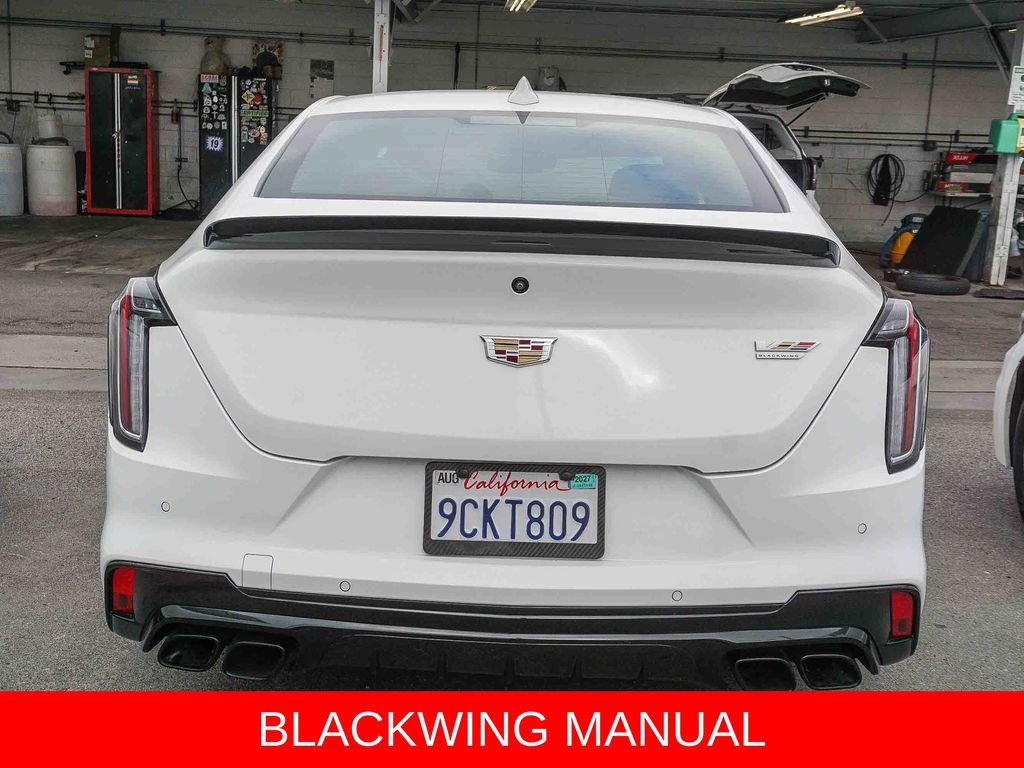 Used 2022 Summit White Cadillac V-Series image 5