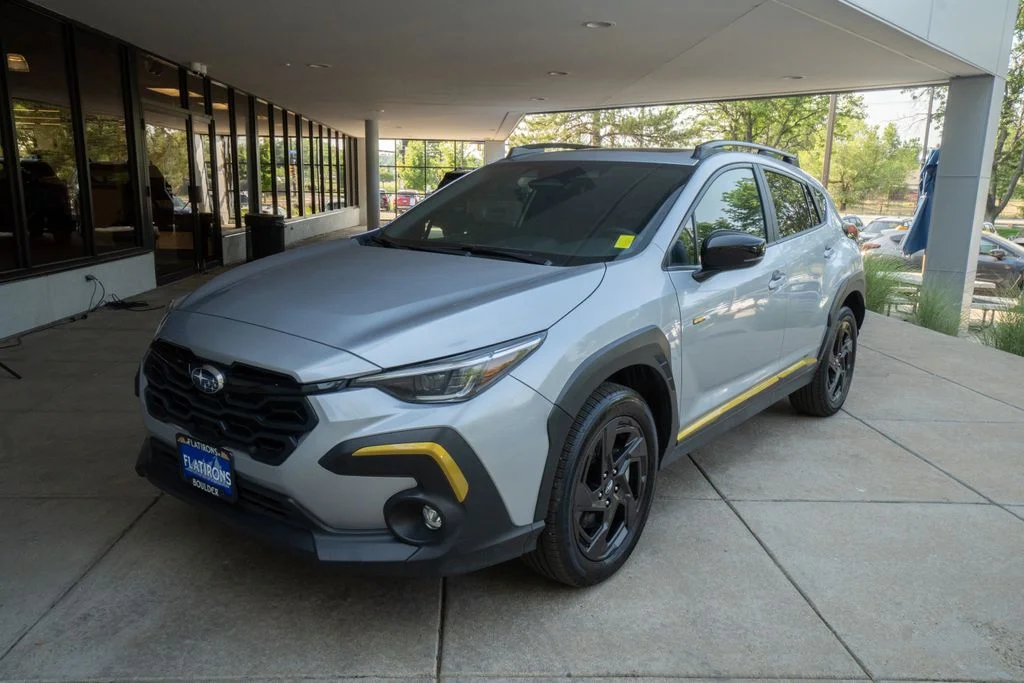 Certified Used 2025 Silver Subaru Sport image 3