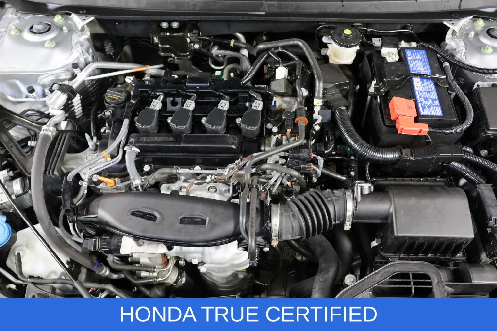 Certified Used 2024 Solar Silver Metallic Honda EX image 24