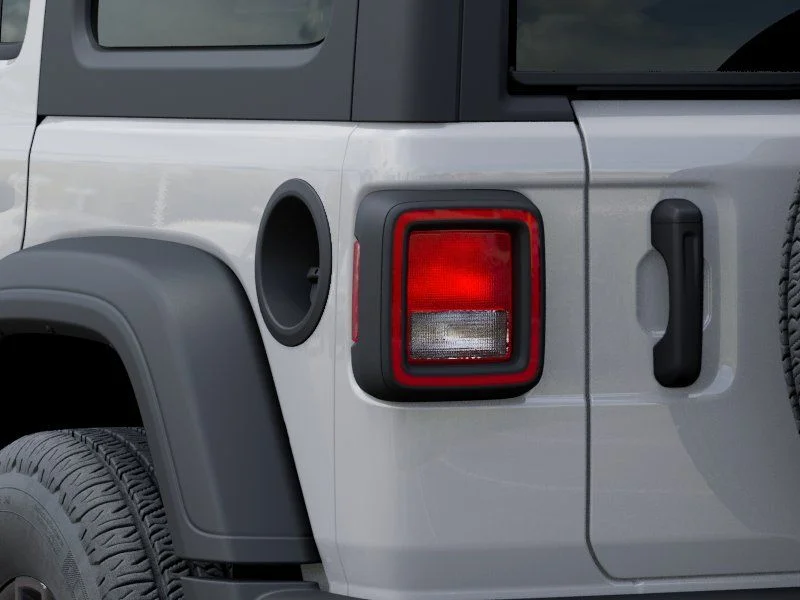 New 2025 Bright White Clearcoat Jeep Sport S image 10
