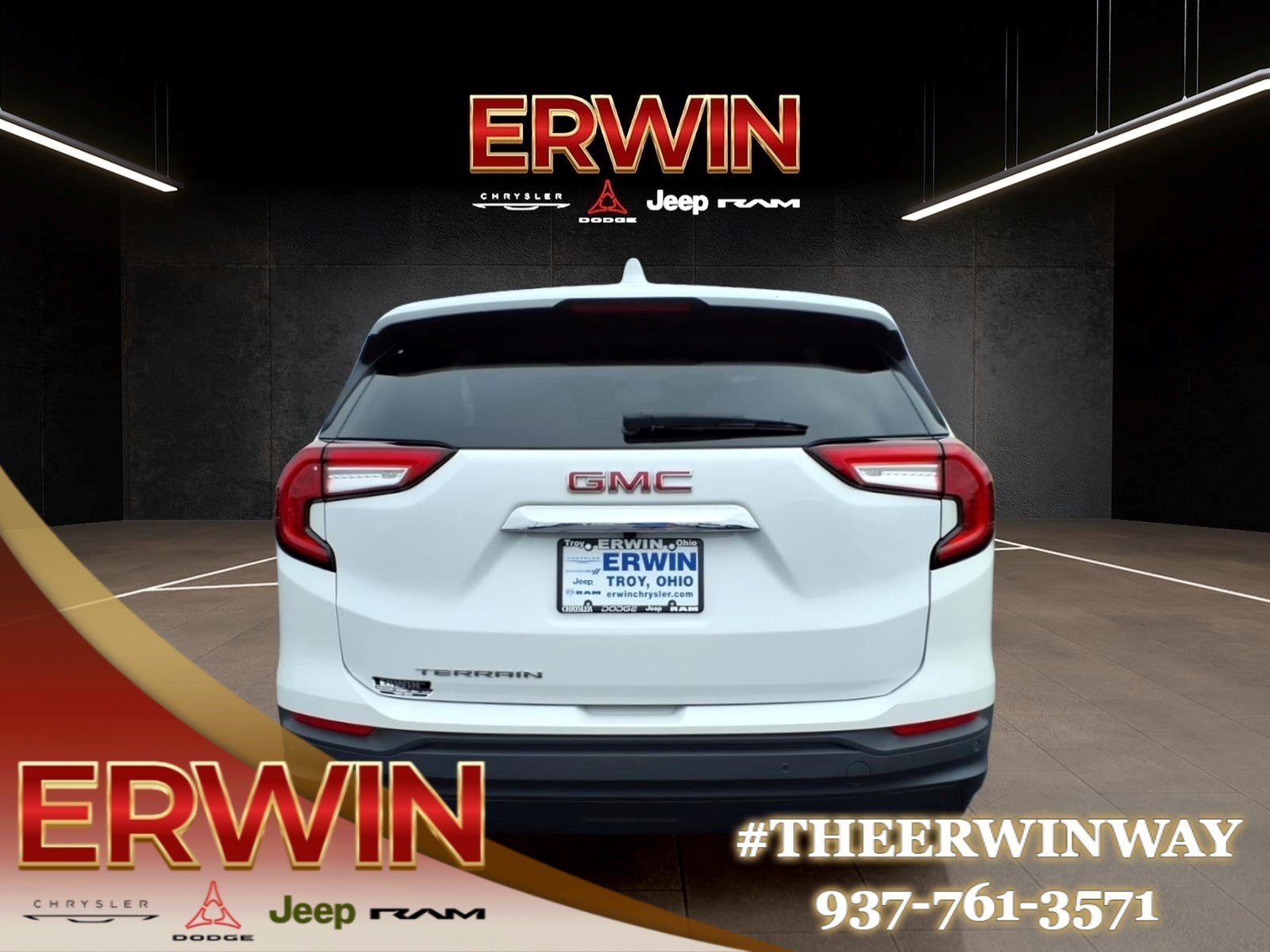 Used 2023 Summit White GMC SLE image 6