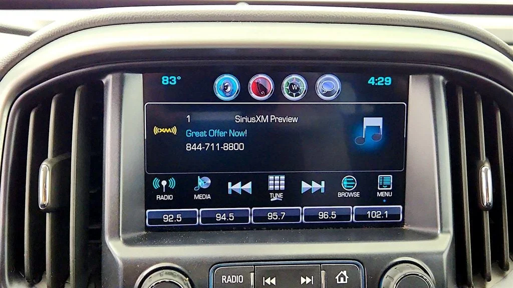 Used 2016 Black Chevrolet 4WD Crew Cab 140.5