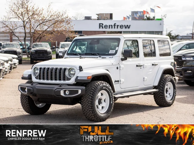 2026 Jeep Wrangler Sahara*, Black Rhino Wheels, 33 Inch Tires