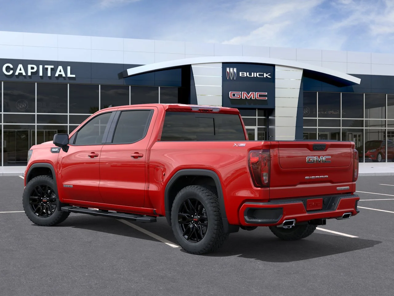 New 2026 CARDINAL RED GMC Elevation image 4