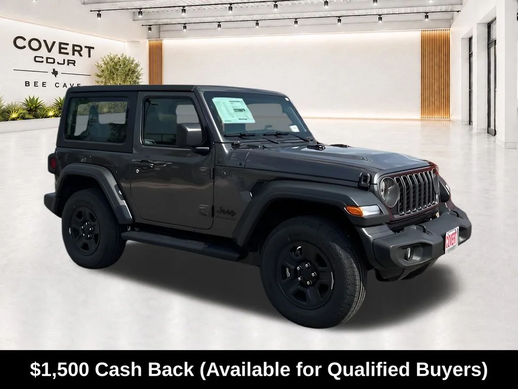 New 2026 Granite Crystal Metallic Clearcoat Jeep Sport image 13
