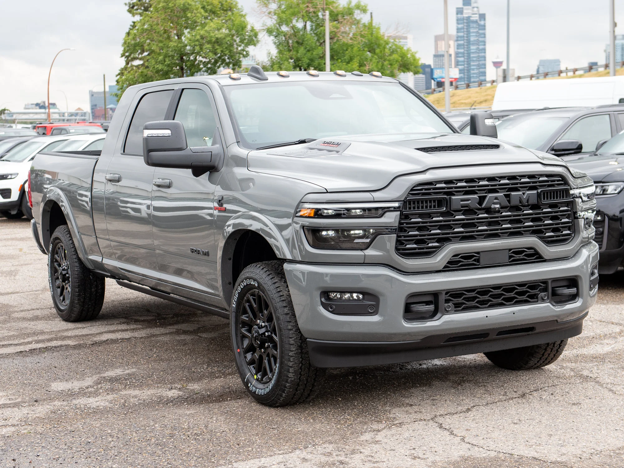 New 2027 Grey RAM Limited Night* Mega Cab 4x4, Level 1 Equipment Group, Sunroof, FULLY LOADED image 11
