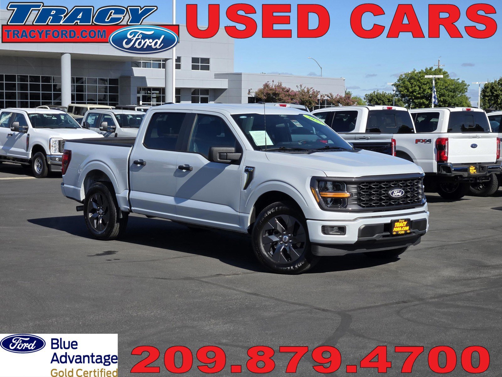 Certified Used 2025 Space Gray Ford STX image 1
