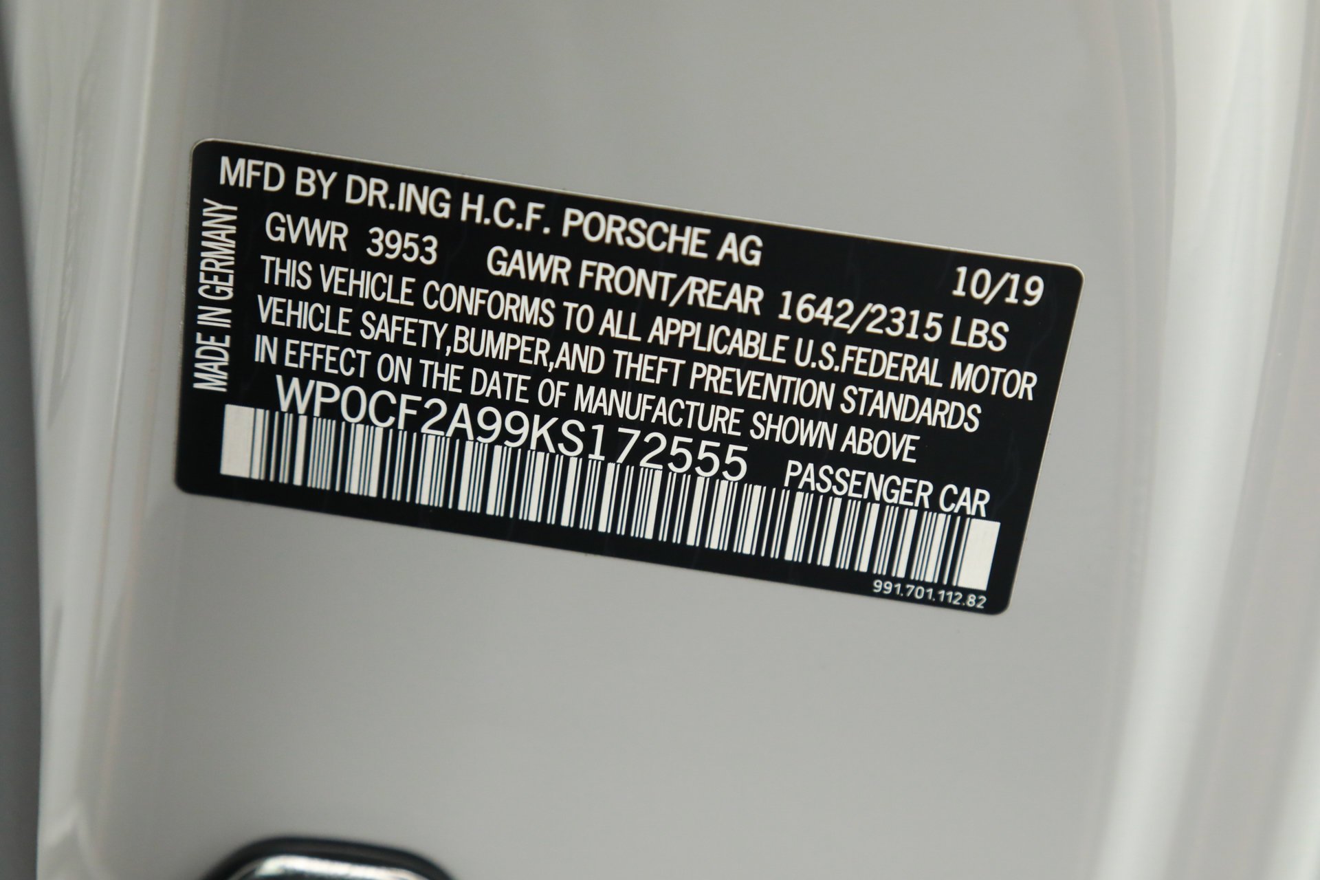 Used 2019 Chalk Porsche Speedster image 41