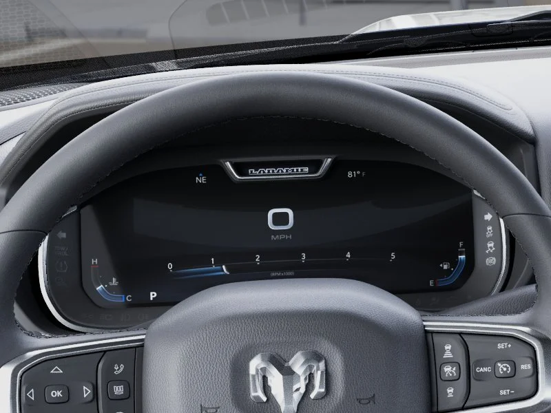 New 2025 Forged Blue Metallic Exterior Paint RAM Laramie image 17