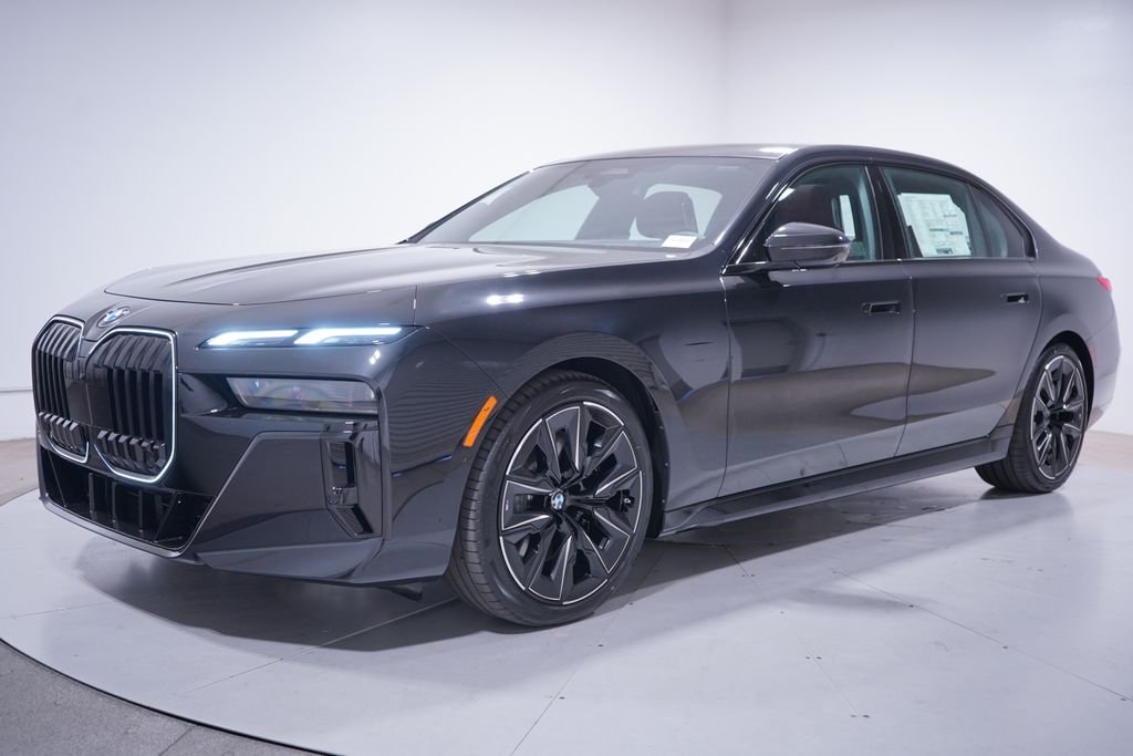 New 2026 Black Sapphire Metallic BMW 740i image 1