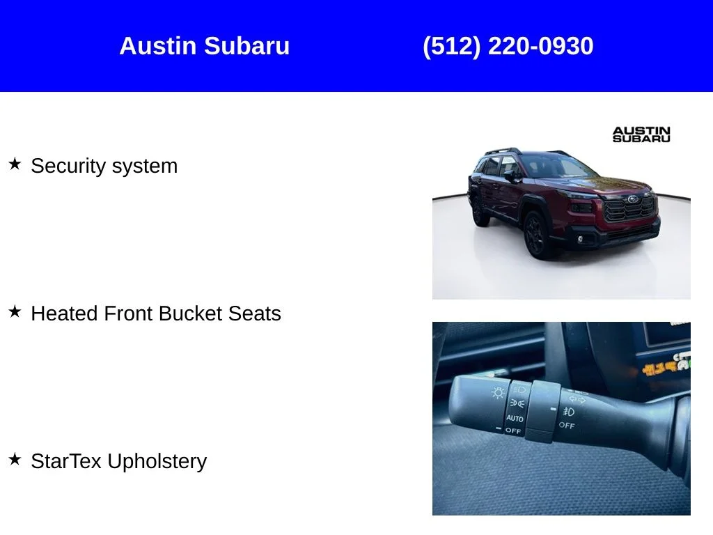 New 2026 Red Subaru Premium image 17