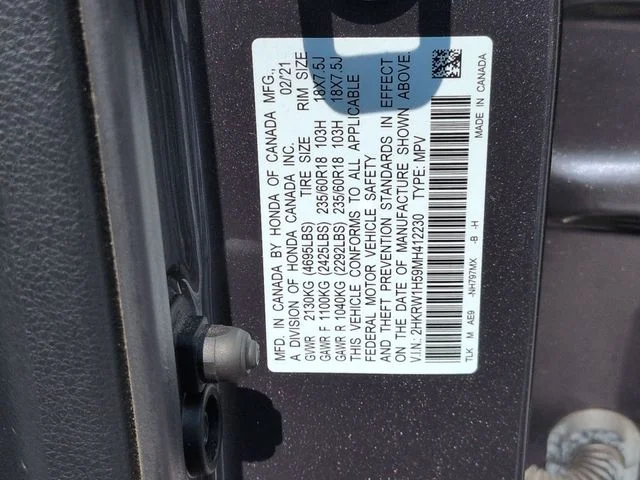 Used 2021  Honda EX image 39