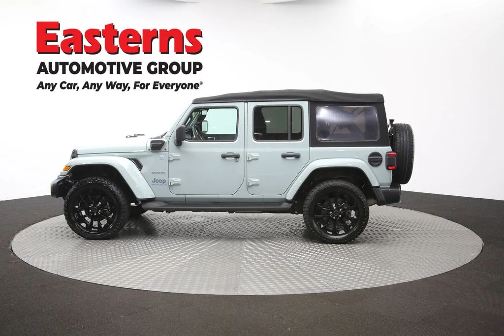 Used 2024 Gray Jeep Sahara 4xe image 60