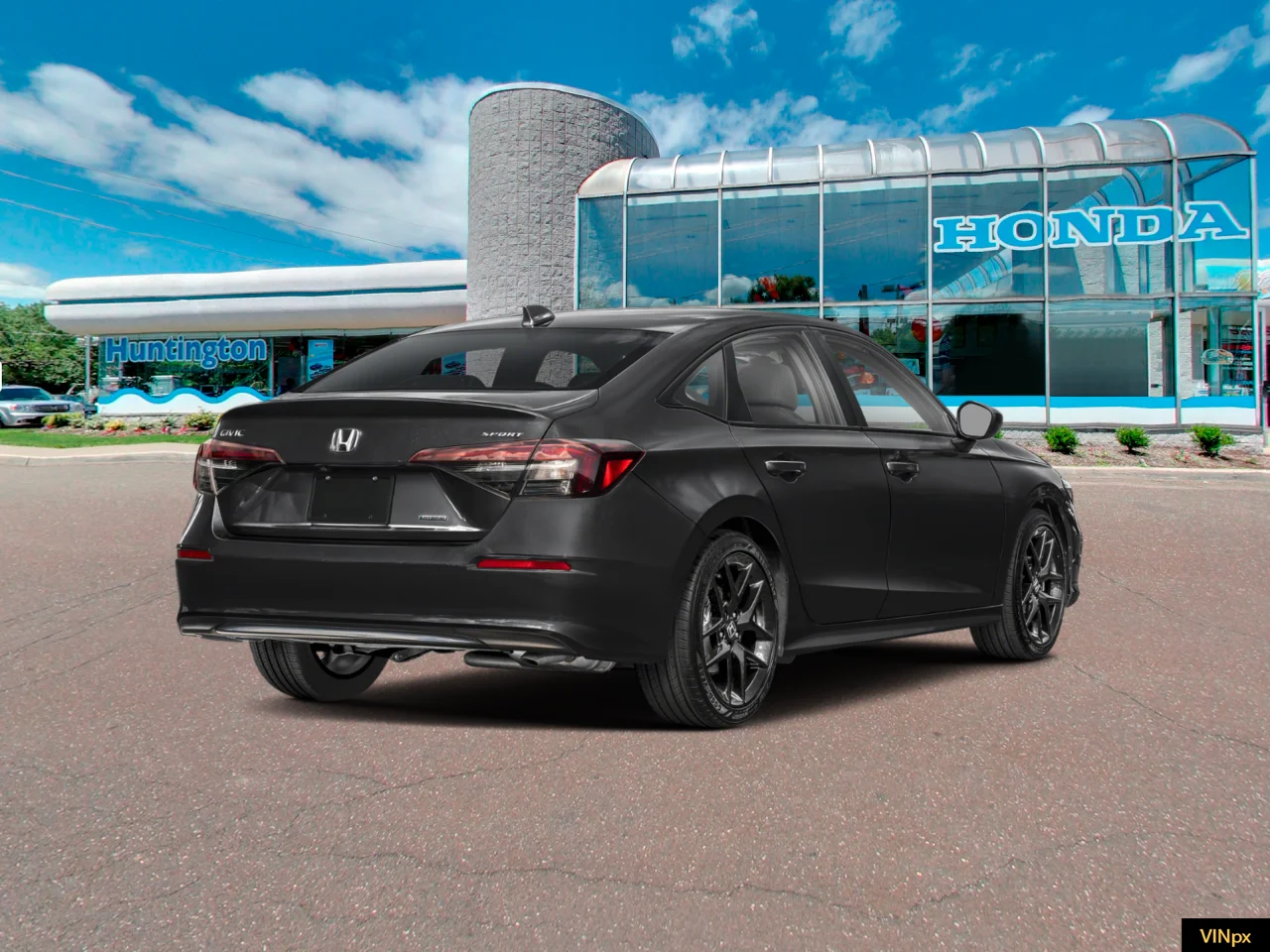 New 2026 Black Honda Sport image 2