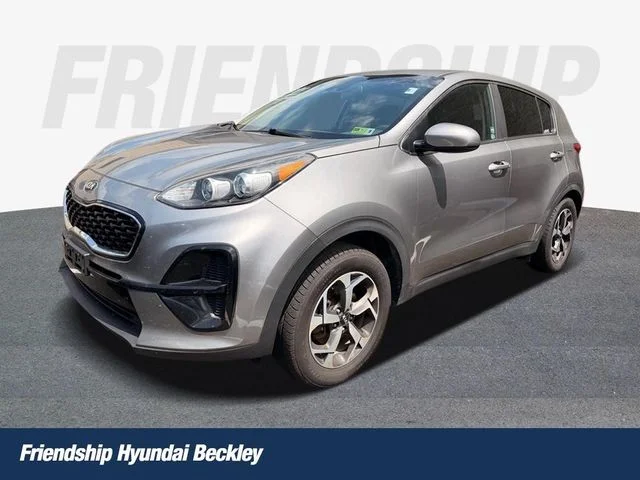 Used 2021 Gray Kia LX image 1
