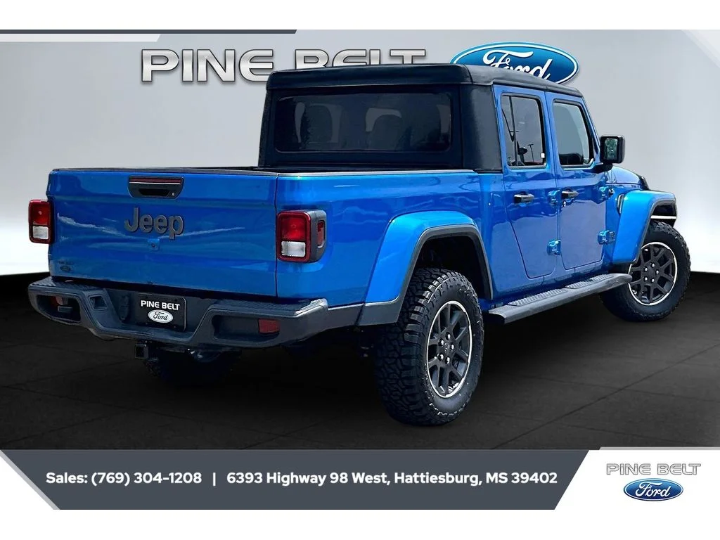 Used 2021 Hydro Blue Pearlcoat Jeep 80th Anniversary image 11