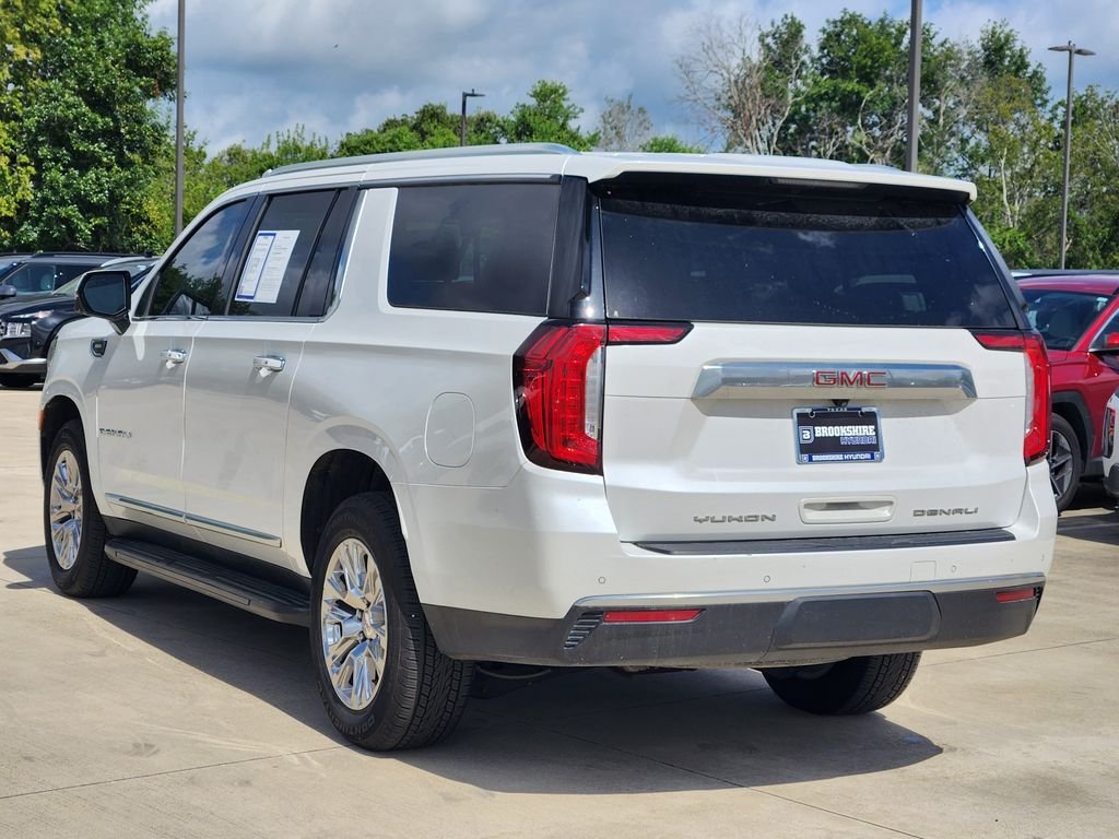 Used 2021 White Frost Tricoat GMC Denali image 7
