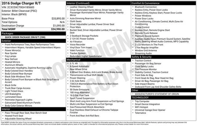 Used 2016 Billet Clearcoat Dodge R/T image 18
