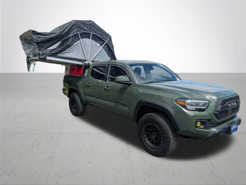 Used 2021 Green Toyota TRD Off-Road image 11