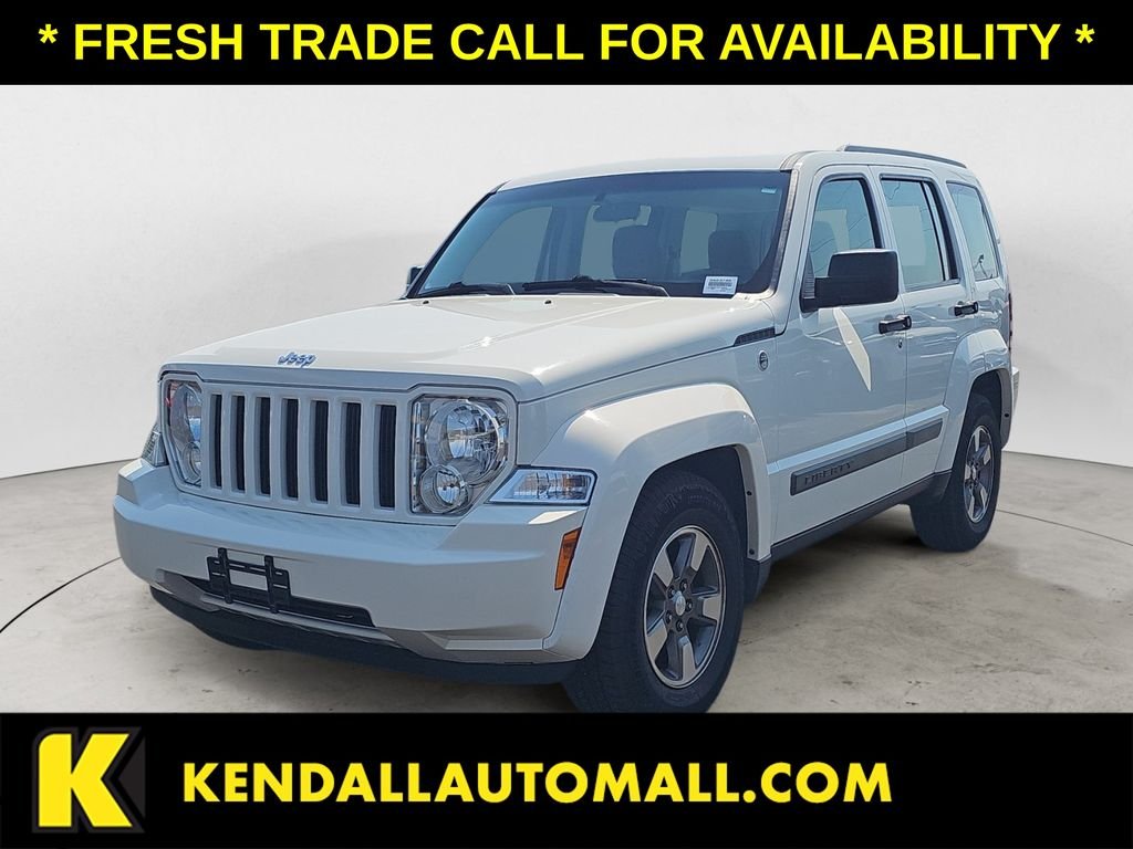 Used 2008 White Jeep Sport image 1