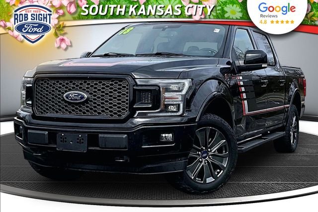 Used 2018 Ford F-150 Lariat with VIN 1FTEW1EG1JFC28913 for sale in Kansas City