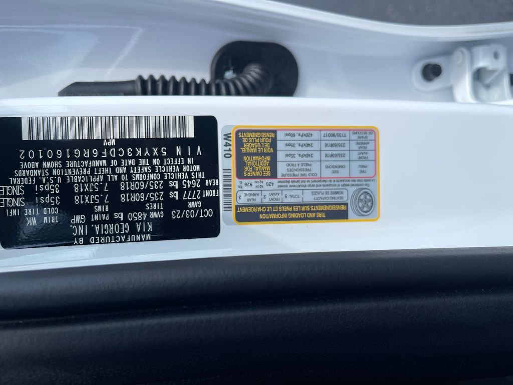 Used 2024 White Kia EX image 24