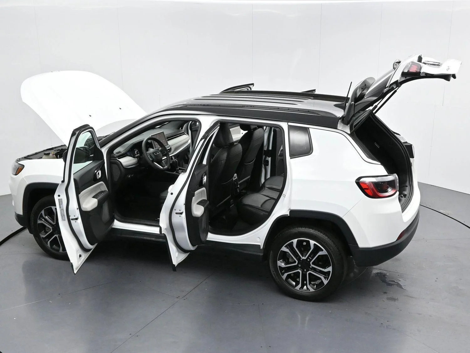 Used 2023 Bright White Clearcoat Jeep Limited image 40