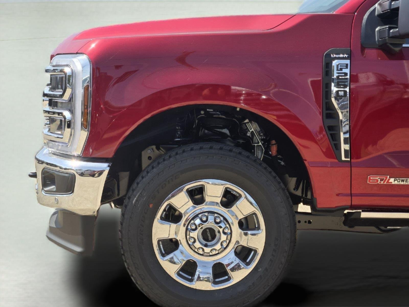 New 2026 Ruby Red Metallic Tinted Clearcoat Ford F-250® Lariat® image 6