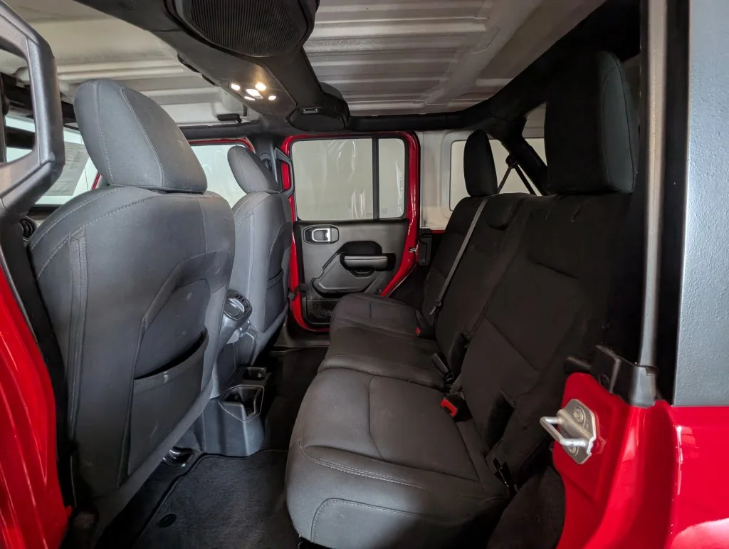 Certified Used 2020 Red Jeep Unlimited Sport S image 14