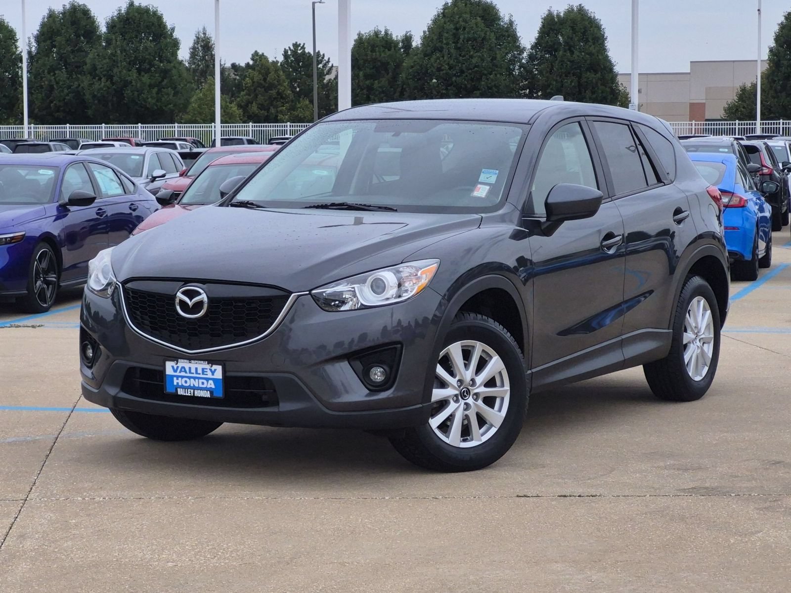 Used 2014 Meteor Gray Mica Mazda Touring AWD image 2