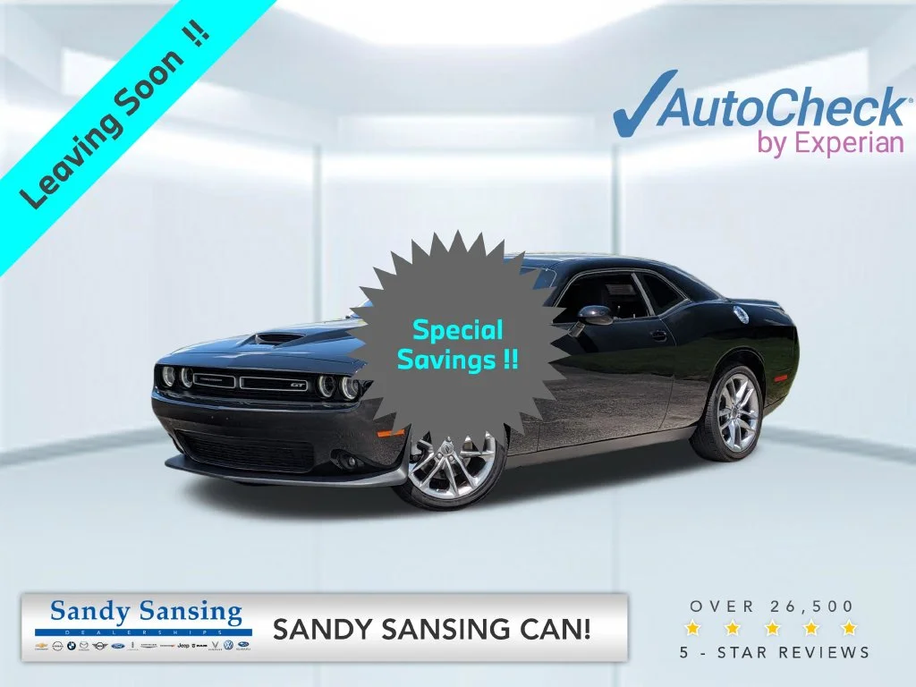 Used 2022 Black Dodge GT image 1