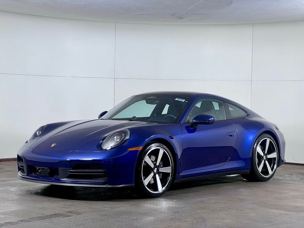 New 2026 Blue Porsche Carrera image 1