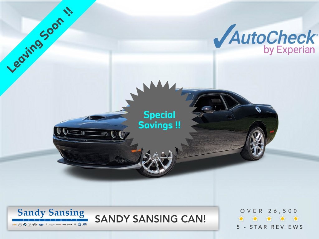 Used 2022 Black Dodge GT image 1