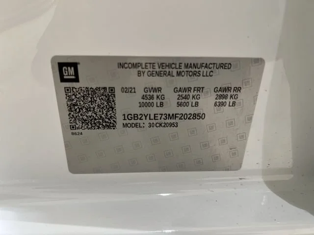 Used 2021 SUMMIT WHITE Chevrolet Work Truck image 29