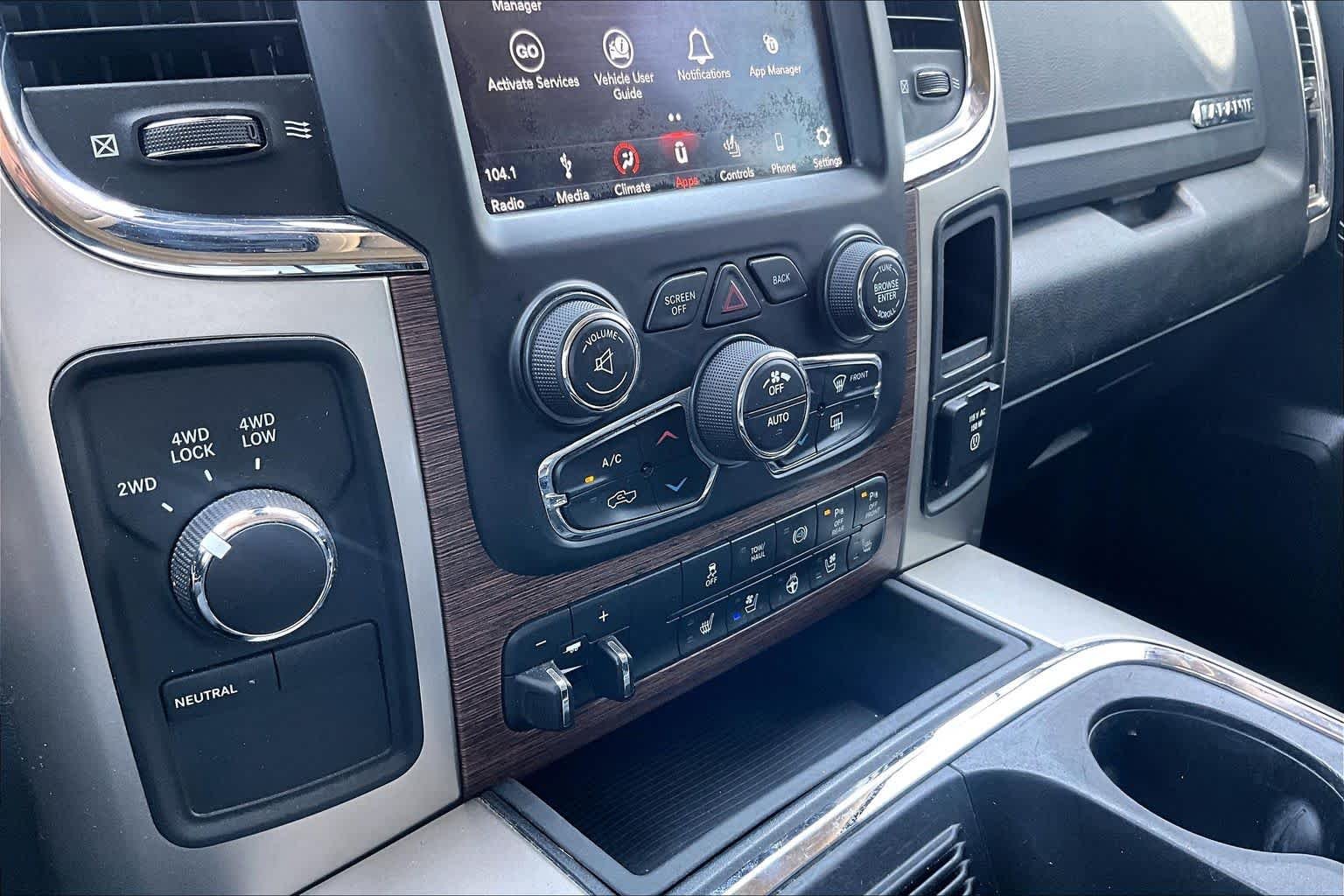 Used 2018 Flame Red Clearcoat Ram Laramie image 34