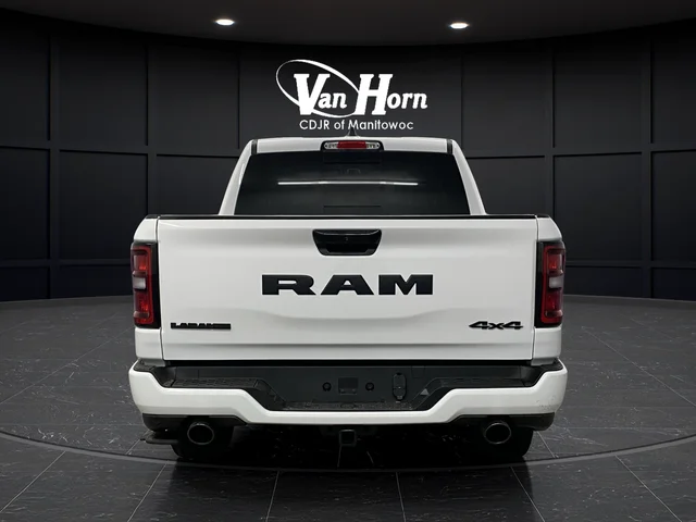 New 2026 Bright White Clear-Coat Exterior Paint RAM Laramie image 14