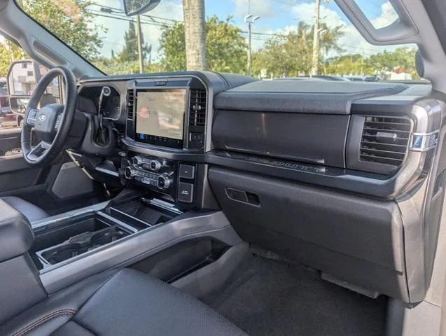Used 2025 Antimatter Blue Metallic Ford Lariat image 44