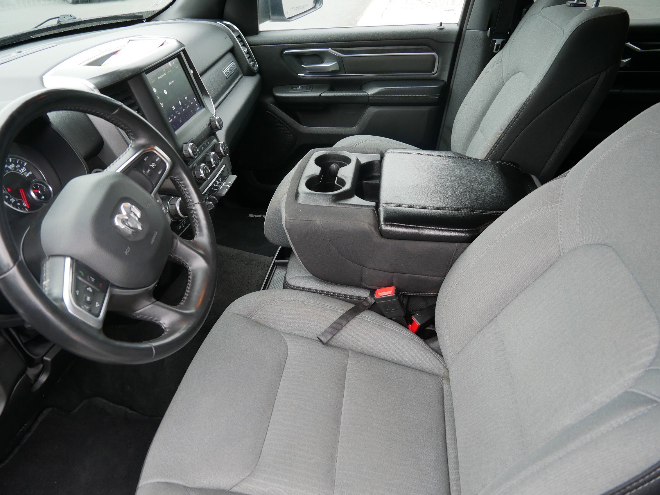 Used 2024 Bright White Clearcoat Ram Big Horn image 11