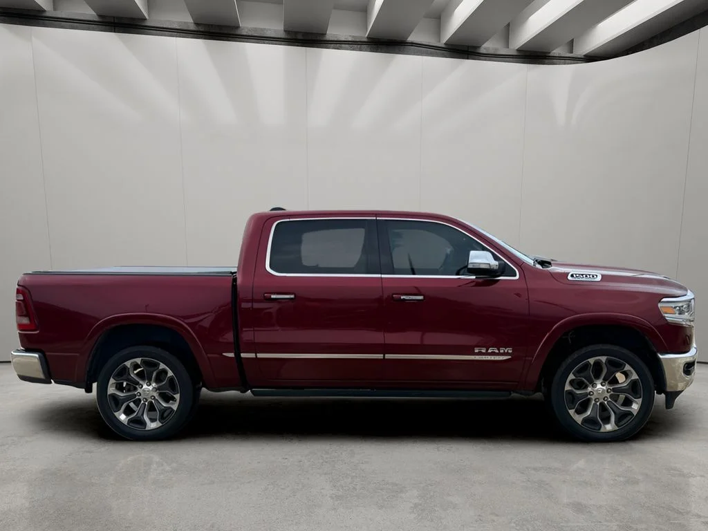 Used 2021 Delmonico Red Pearlcoat Ram Limited image 3