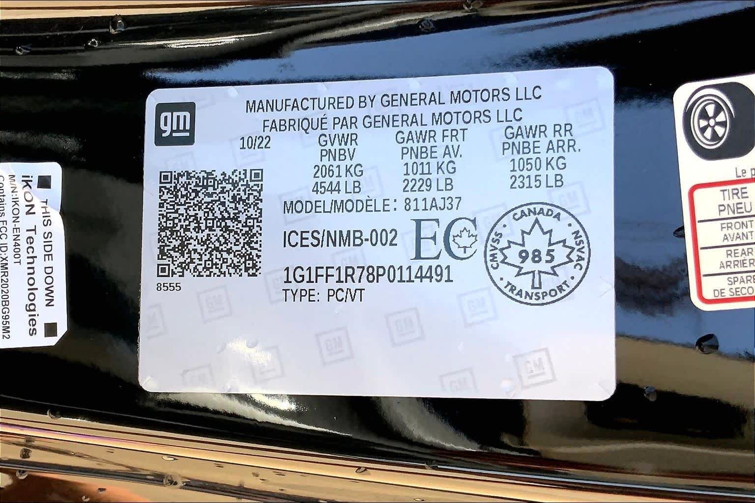 Used 2023 Black Chevrolet 1SS image 32