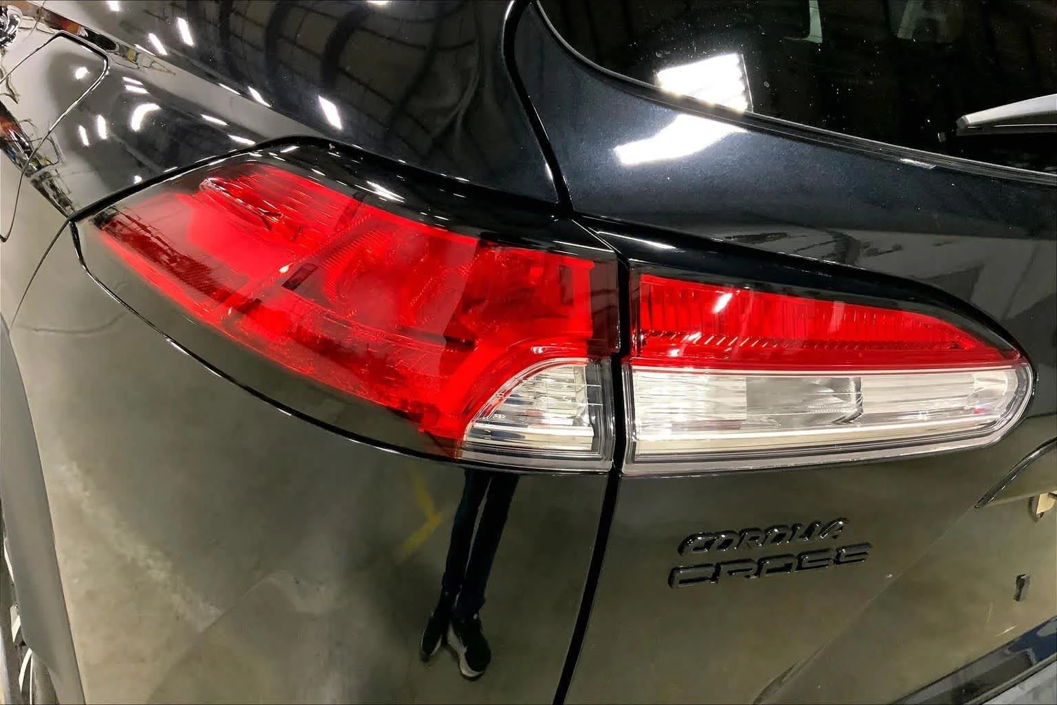 Used 2024 Jet Black Toyota Hybrid SE image 29