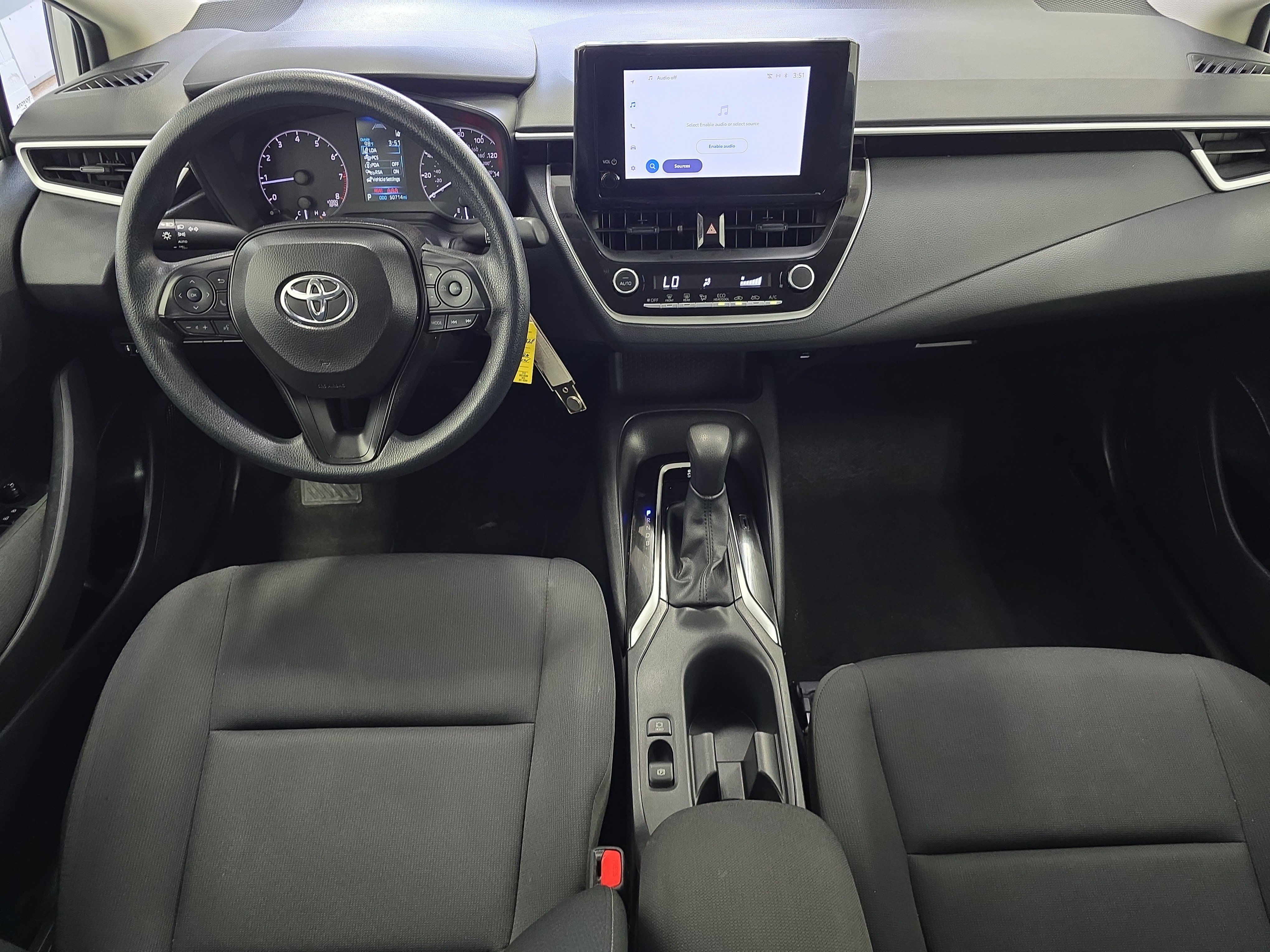 Used 2025 Classic Silver Metallic Toyota LE image 13