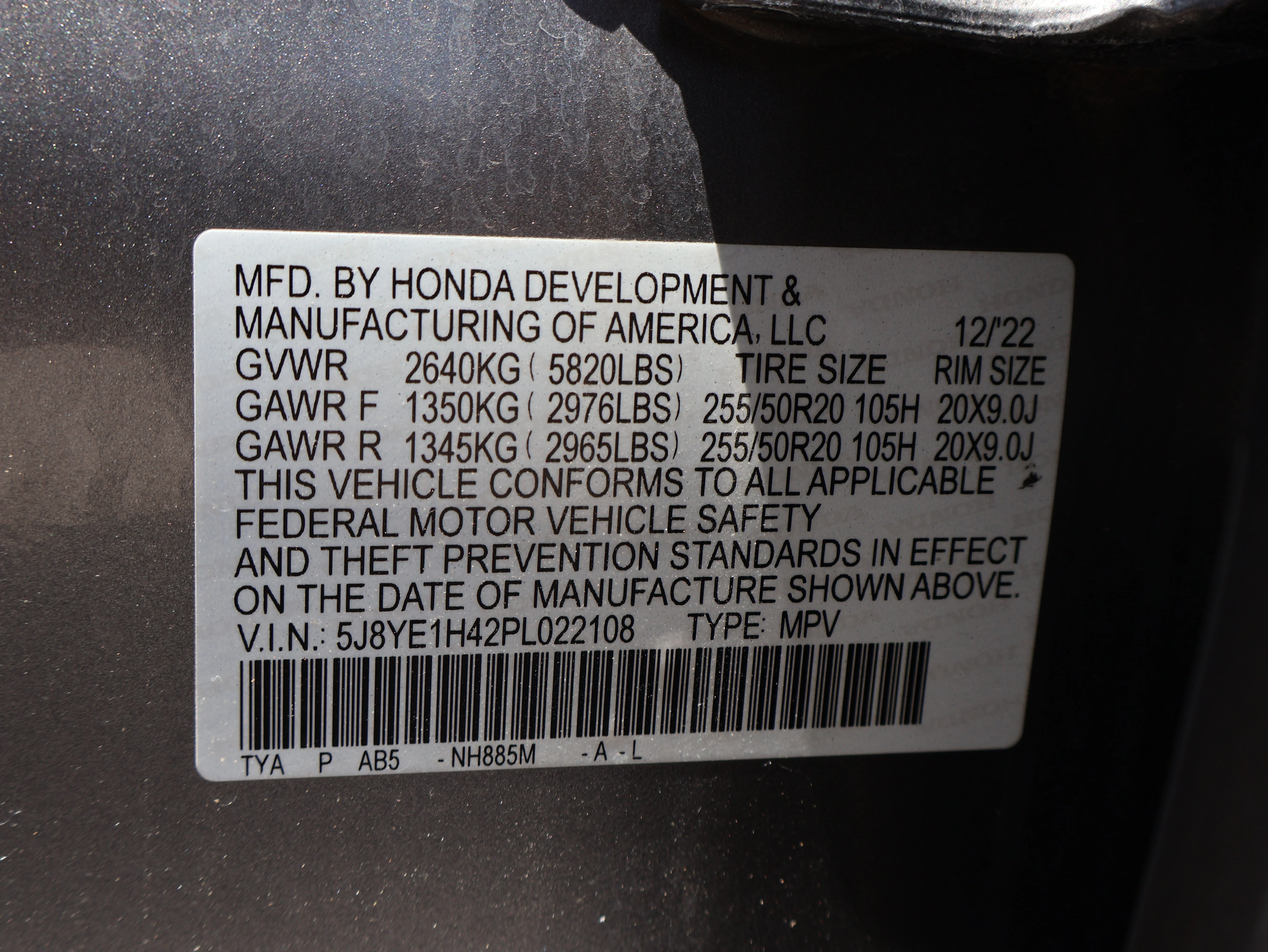 Used 2023 Liquid Carbon Metallic Acura w/Technology Package image 58