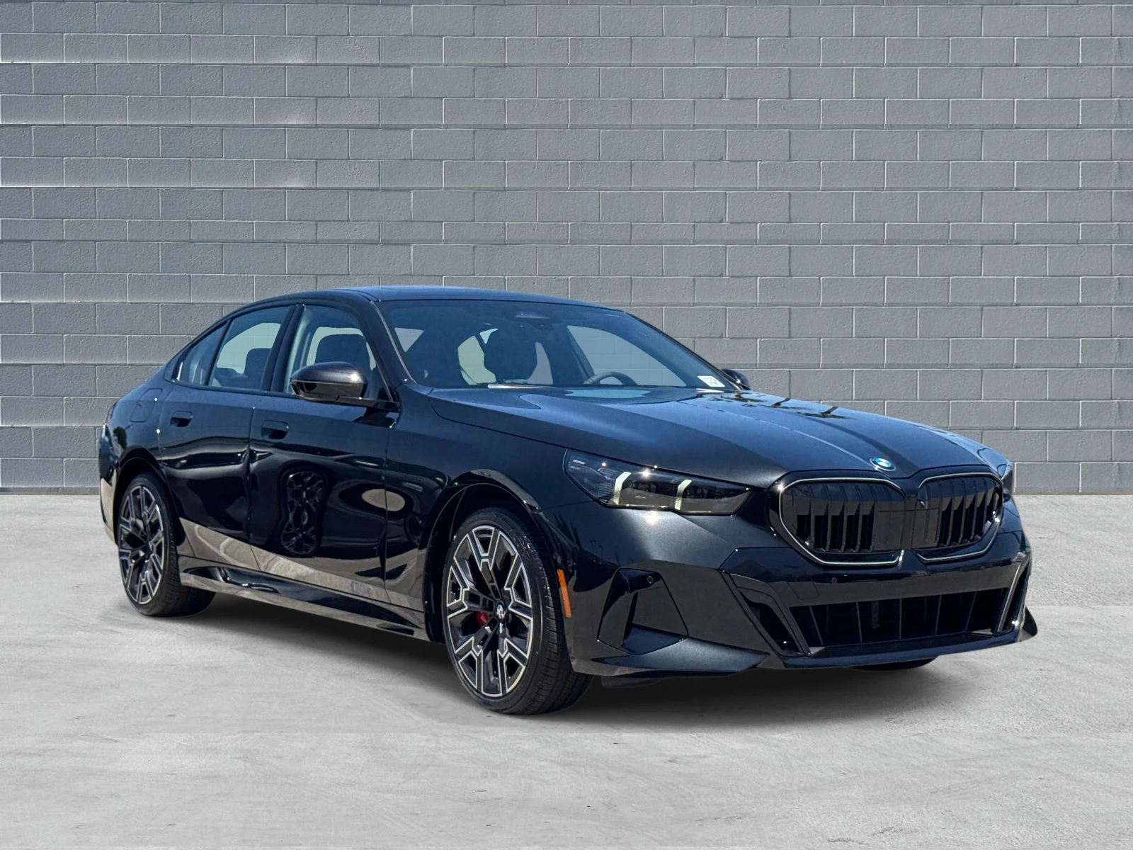 New 2027 Black Sapphire Metallic BMW 530i Sedan image 1